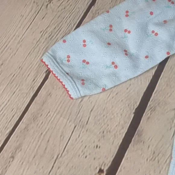 Carter's 6 months baby girl 3 warm pajamas - Picture 11 of 16